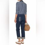 Current/Elliott Women’s size 25 Charlotte Gainsbourgh x Current Elliott overalls denim jeans Photo 2