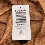 Torrid Woman’s Tea Length Woven Jacquard Lace Trim Cami Dress Size 2 Photo 4