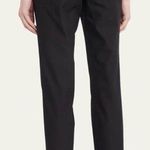 Theory  Thaniel Approach Twill Slim-Fit Crop Pant Women Size 00 Black Pull-on NEW Photo 1