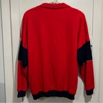 Vintage Graff California 80’s sweatshirt track style with shoulder pads XL Red Photo 1