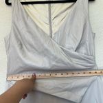 House Of CB  Laria Ecru Vegan Leather‎ Maxi dress Cream Cocktail NWOT Size XL Photo 16