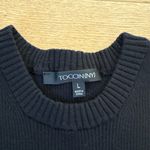 Toccin NY Rib Sleeveless Tank Top Size L Black Size L Photo 1