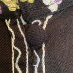 Boston Proper  Floral Embroidered Button Front Shirt/Jacket/Blazer Photo 9