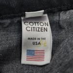  Black Cropped Flare Leg Jeans Size 24 Cotton Citizen Flare Jeans Photo 5