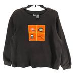 Holiday Editions Sweatshirt Womens 1X Black Halloween Embroidered Pullover Owl Photo 0