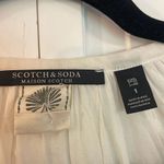 Scotch & Soda  white embroidered red with sequin tassel dress Photo 4