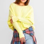 Free People We The Free Microphone Drop Thermal XS NWT Photo 0