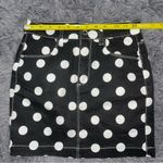 Missguided  Polka Dot Denim Skirt Photo 6