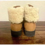 J.Crew Women's Faux-Fur Winter Hiking Boot Size 7 Brown Lace Up Lug Sole Heel Photo 7