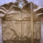 Liz Claiborne LIZGOLF Beige Zippered Jacket Medium Photo 4