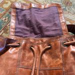 Fossil  brown leather backpack Photo 4