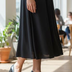 Calvin Klein  Unesta Womens Black Pointed Toe Block Heel Dress Pumps Photo 0