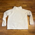 st. john's bay St John’s Bay White High Neck Textured Pullover Sweater Sweatshirt Womens Medium Photo 5