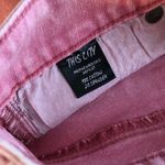This City Womens Pink Faded Skinny Jeans Goth Punk Rock Size 26 Photo 4