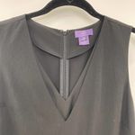 NYDJ Black Semi Formal Jumpsuit Tailored Fit Pockets Sleeveless Womens Size 4 Photo 3