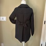 Betsey Johnson RARE Black Quilted Swing Coat / Raincoat - size small Photo 6