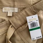 Michael Kors MICHAEL  Khaki Utility Belted Ankle Pants Photo 9