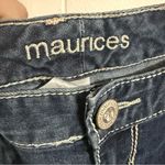 Maurice's  Dark Blue Ankle Jeans Photo 2