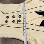 Fendi  Vintage Retro Double Breasted Black And Yellow Blazer‎ Size 8 Photo 10