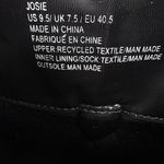 JustFab Cowgirl Boots Black Vegan Suede Western Mid Calf Floral Detail Women’s 9.5 NEW Photo 10