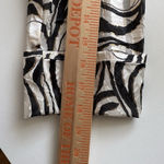 Alex Evenings  Blazer Womens‎ Small Silver Black Tie Closure Photo 9