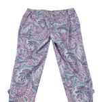 Talbots  Paisley Print Perfect Crop Pants Plus Size 18W Photo 9