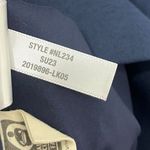 Madewell The Dorset Crop Blazer Easygoing Crepe Blue Indigo Women’s Size XL New Photo 6