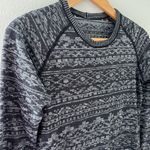 Lululemon Rest Less Aztec Heather Black Longsleeve | Women’s Small Photo 3