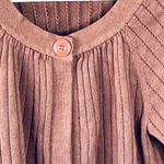 Josephine Chaus Brown Cardigan 3/4 Sleeve Sweater XL Photo 2