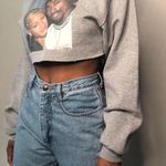 2Pac & Jada Crop Sweater Size Small Gray Photo 1