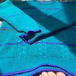 Vintage 80’s Blue Snowboard/ Ski Sweater Size XL Photo 4