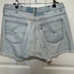 Levi's Vintage 90s Orange Tab 505 High-Rise Cutoff Denim Shorts Size 31 Lt Wash Photo 3