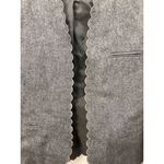 DAVID BENJAMIN Women's Vintage Gray Wool Blend Scalloped Blazer Jacket Size 5 Photo 1