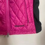 Marmot  Medium Kitzbuhel Insulated Vest Pink and Black Quilted Photo 6