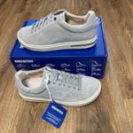 Birkenstock bend low gray suede lace up shoes sneakers new Photo 5