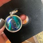 Burberry š„SALEš„Authentic Silver M crystal ball KEY/Charm/pendant Photo 3