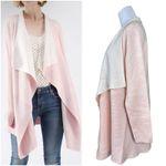 Chicwish  Soft Blush Pink Wool Blend Drape Open Cardigan Sweater One‎ Size $90 Photo 1