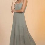 💕FRESH LAUNDRY💕 Gauze Flowy Dress ~ 100% Cotton Light Gray Small S NWOT Photo 10