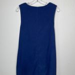 Vintage Napa Valley‎ Dress Embroidered Bottom Blue Size M Photo 3