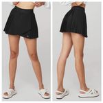 Alo Yoga Aces Tennis Pleated Skirt with inner Short in Black, Size XS, NWT Photo 9
