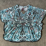 Cacique Swim By  Cover Up Womens Size 26/28 NWT Multicolor Stretch Swimwear Photo 0