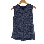 Rag and Bone Rag & Bone Women's Size S Nicole Open Slit Back Sweater Tank Navy Blue Casual Photo 2