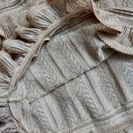 Zimmermann Zimmerman gold knit ruffle skirt. S Photo 13