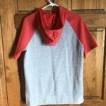 Adidas gray orange hoodie t shirt in size medium Photo 6