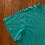 teal green blue shirt Size M Photo 2