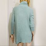 Sonoma  Mint Blue Cable Knit Turtle Neck Pullover Sweater S Photo 1