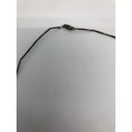 Rare Vtg Silver Horse Necklace Purple Pony Pendant Silver Roses Beaded Bird 16" Photo 6