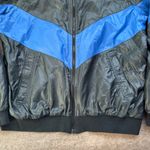 Vintage Duckster Windbreaker Jacket Hidden Hood Size Large Retro White Photo 15