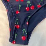 BIKINI bottom cherry print size L JUNIOR Blue Photo 5