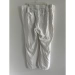 Old Navy Womens XL White High Rise Wide Leg Linen Blend Pants Coastal Photo 1